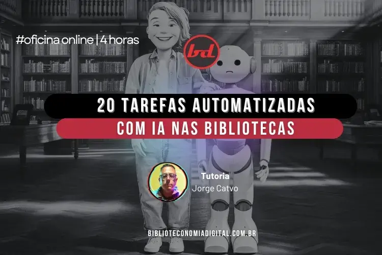 20 tarefas inteligencia artificial bibliotecas jorge cativo